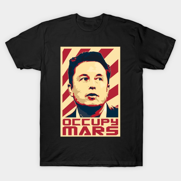 Occupy Mars T-Shirt by Nerd_art